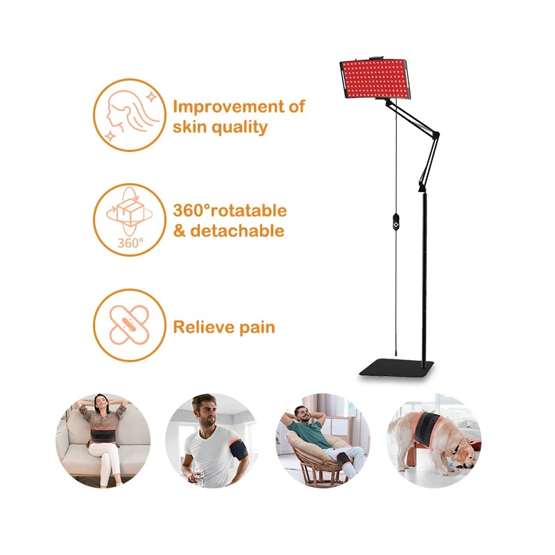 Portable Red Blue Light Therapy Device factory